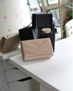 Kadın Nude Zarf Kutu Omuz Çantası