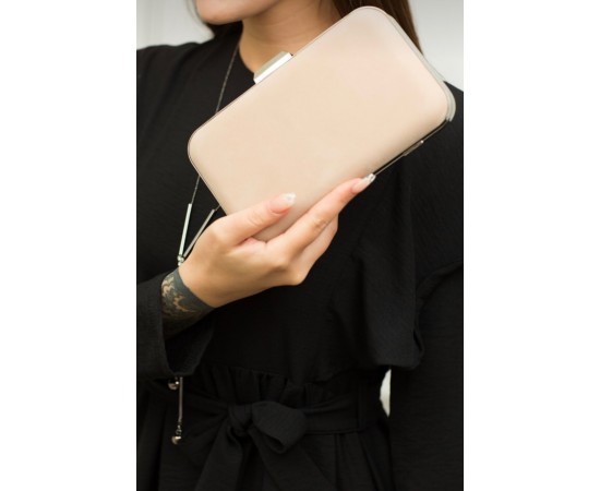  Ten Abiye Süet Kasalı Çanta