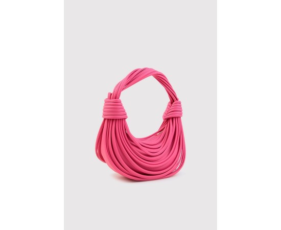 Fuşya Fitilli Baget Çanta