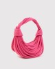 Fuşya Fitilli Baget Çanta