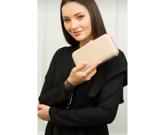  Ten Abiye Süet Kasalı Çanta