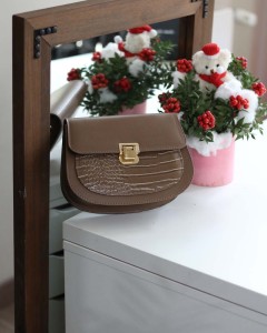 Kadın Vizon Ayarlanabilir Askılı Omuz Çantası