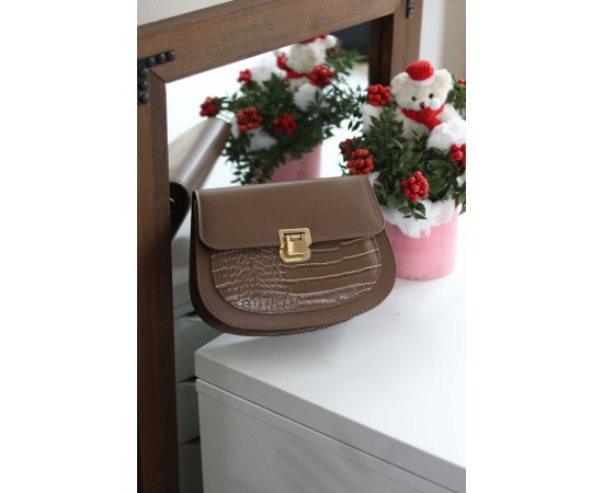 Kadın Vizon Ayarlanabilir Askılı Omuz Çantası