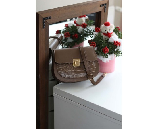 Kadın Vizon Ayarlanabilir Askılı Omuz Çantası