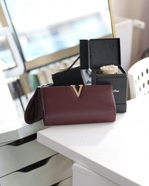 Kadın Bordo Gold Toka Detaylı Zincirli Abiye El Çantası