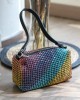 Rainbow Özel Form Taşlı Abiye Çanta