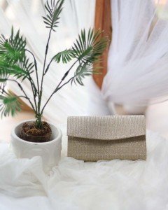  Kadın Simli Gold Mini Kutu Omuz Çantası