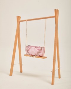 Pudra Silver Zincir Detaylı Askılı Çanta 