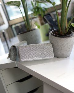 Kadın Silver Taş Kapak Detaylı Zincirli Abiye Omuz Çantası 