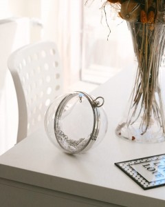 Şeffaf Küre Form Silver Abiye Çanta Şeffaf Küre Form Silver Abiye Çanta