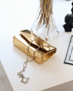 Gold Rugan Dikdörtgen Form Abiye Çanta Gold Rugan Dikdörtgen Form Abiye Çanta