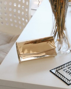 Dore Rugan Dikdörtgen Form Abiye Çanta