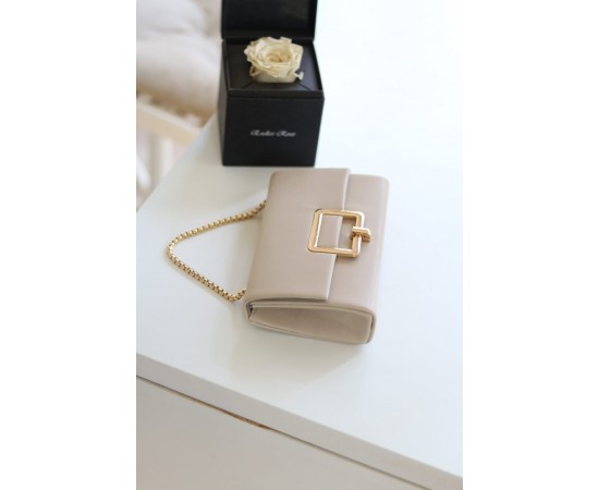 Vizon Kare Tokalı Omuz Çantası