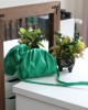 Moom Bag Kadın Çimen Yeşili Yumuşak Pileli Omuz Çantası
