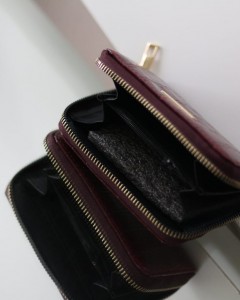 Kadın Bordo Kroko Mini kartlık Cüzdan