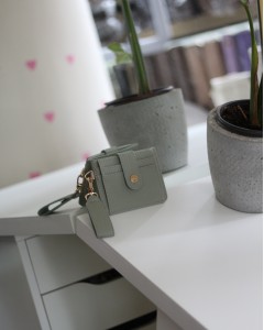 Kadın Mint Yeşili Maskot Kartlık Cüzdan