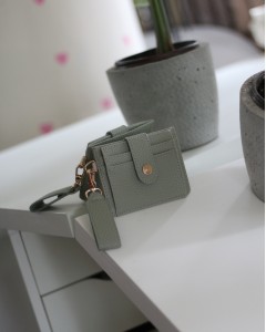 Kadın Mint Yeşili Maskot Kartlık Cüzdan