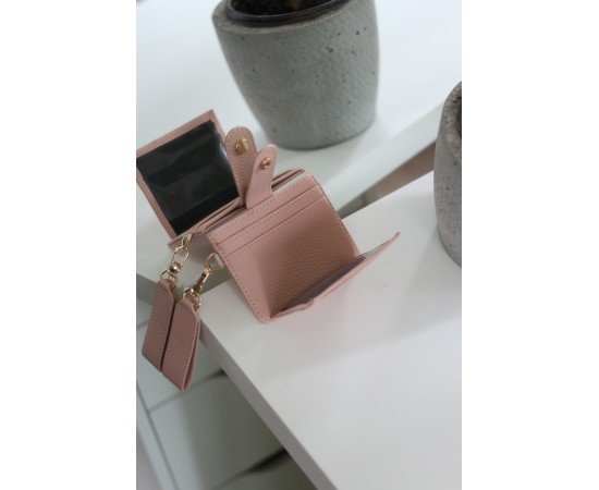 Kadın Pudra Maskot Kartlık Cüzdan
