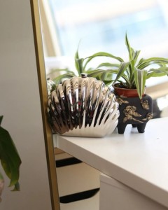 Kadın Silver Metal Istiridye Formlu Zincir Detaylı Abiye Çanta