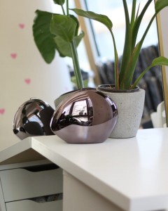 Platin Asimetrik Yassı Taş Form Mika Abiye Çanta