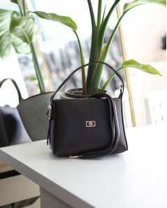 Acı Kahve Dokulu Tutma Saplı El Omuz Çantası