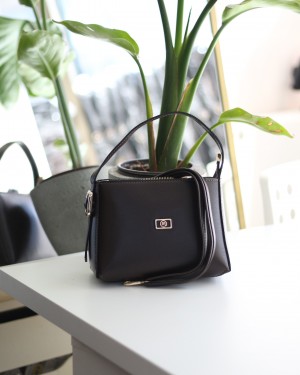 Acı Kahve Dokulu Tutma Saplı El Omuz Çantası