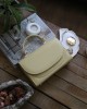Kadın Sarı Oval Kapak Detaylı Askılı Omuz Çantası Kadın Sarı Oval Kapak Detaylı Askılı Omuz Çantası