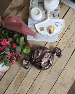 Kadın Platin Candy Form Mika Abiye Çanta