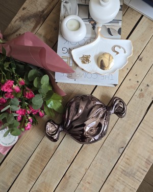 Kadın Platin Candy Form Mika Abiye Çanta