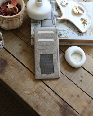 Kadın Vizon Gerçek Deri Fermuar Detaylı Kartlık