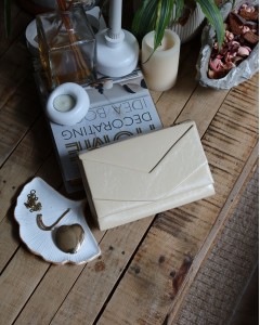 Kadın Butter Yellow Rugan Zarf Kutu Omuz Çantası