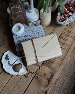 Kadın Butter Yellow Rugan Zarf Kutu Omuz Çantası