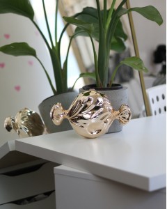 Gold Mika Şeker Görünümlü Zincirli Omuz Çantası