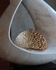 Gold Metal Desenli Zincirli Omuz Çantası