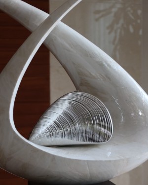 Silver Midye Mika Zincirli El Omuz Çantası