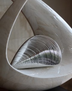 Silver Midye Mika Zincirli El Omuz Çantası