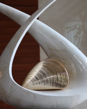 Dore Midye Mika Zincirli El Omuz Çantası