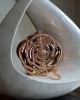  Rose Gold Gül Mika Zincirli El Omuz Çantası