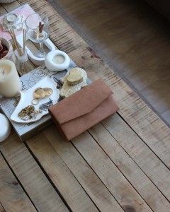 süet camel  mini kutu omuz çantası