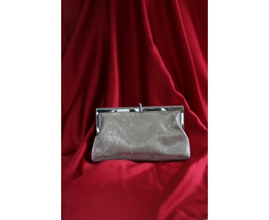 Gold burgu dokulu kristal burslu abiye el çantası