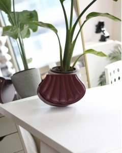  Kadın Bordo İstiridye Kalıp Zincirli El Omuz Çantası