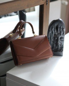 Taba Zarf Tutma Saplı Omuz Çantası